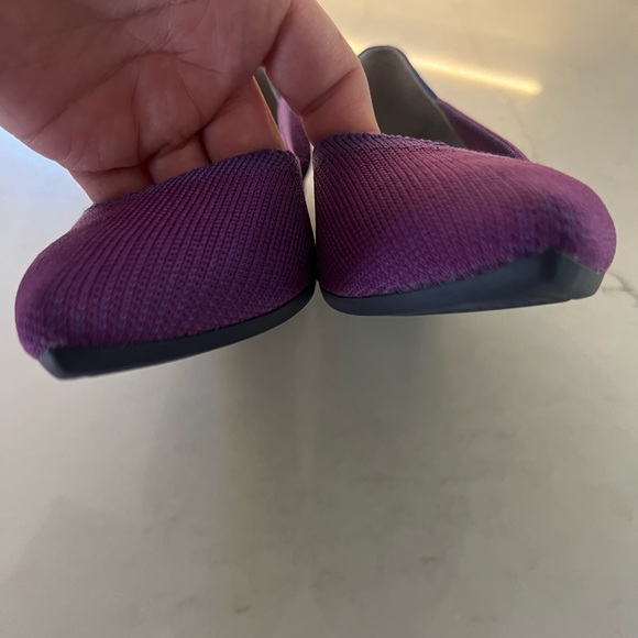 Rothy’s Violet Points Flats Size 8.5 Purple Orchid Lilac HTF Retired - Picture 9 of 10